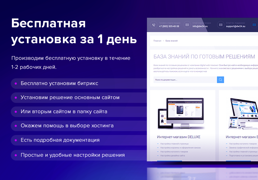 Deluxe - многофункциональный интернет-магазин 2 в 1